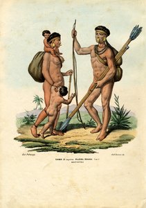 Indios Botocudo, 1863-79 de Raimundo Petraroja